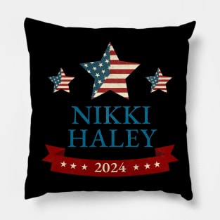 Vote Nikki Haley 2024 Pillow