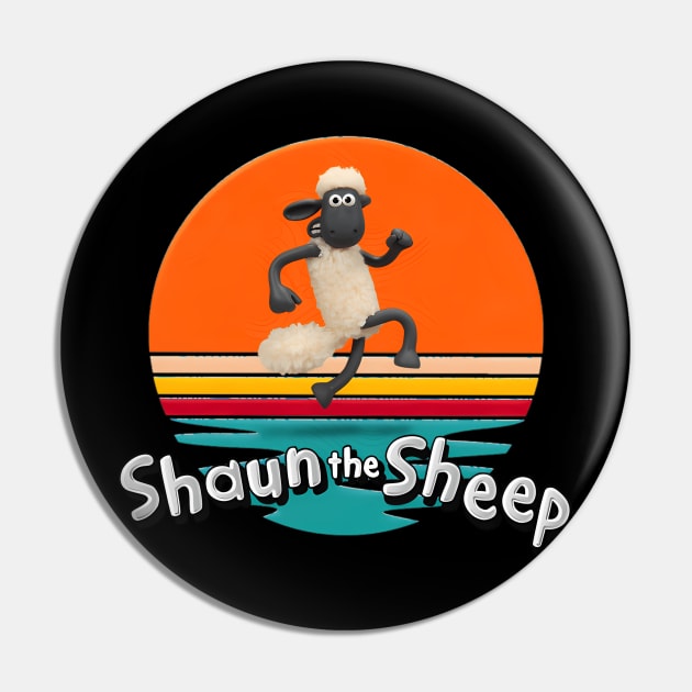 Classic Shaun Cartoon The Sheep TV Series Pin by WelchCocoa