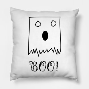 Cute Boo Ghost Pillow