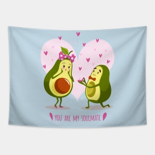 avocado couple proposal Tapestry