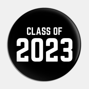 Class Of 2023. Simple Typography Black 2023 Class Of/ Graduation Design. Pin