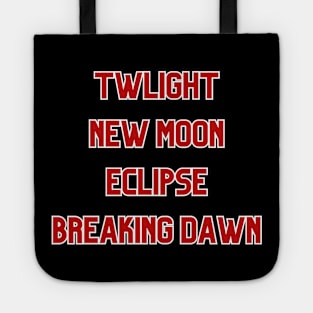 Twilight books [B] Tote