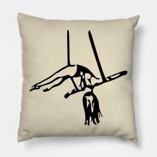 Aerialist Performer Circus Straps Pillow