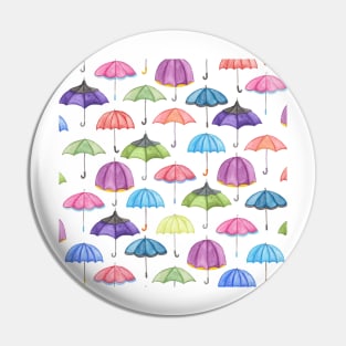 Umbrellas Pin