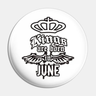 Kings of June Pin