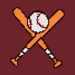 Baseball Pixel Art T-Shirt