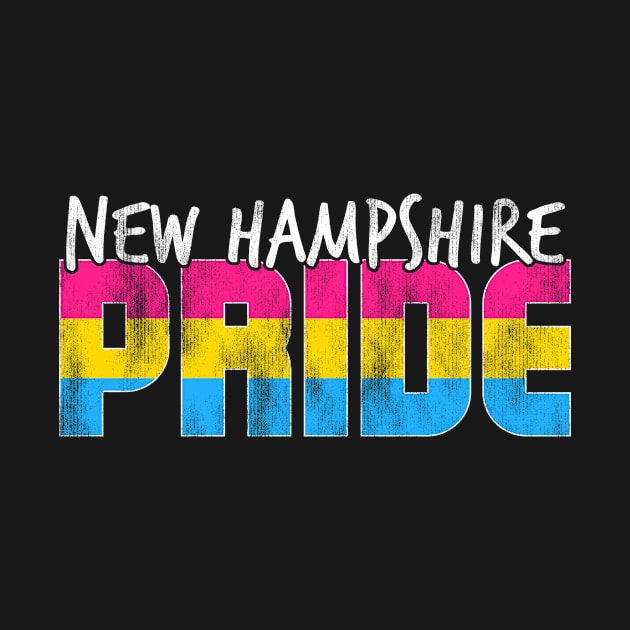 New Hampshire Pride Pansexual Flag by wheedesign