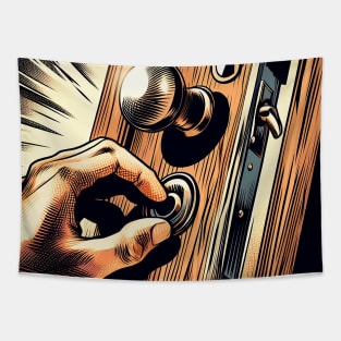 Anybody home? Ring the doorbell! Tapestry