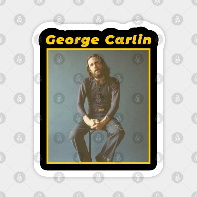 George Carlin / 1937 Magnet by DirtyChais