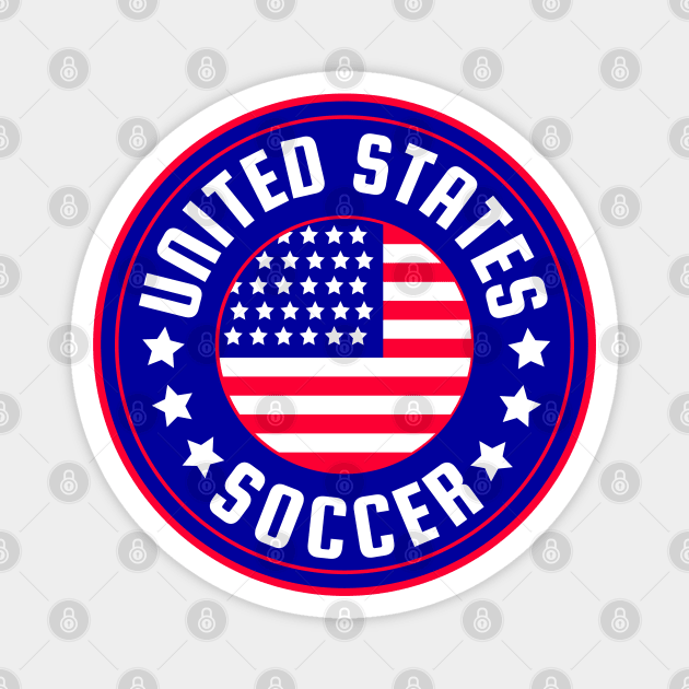 USA Soccer Magnet by footballomatic