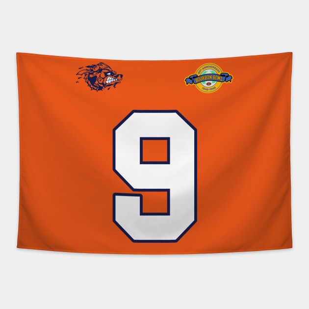 BOBBY BOUCHER - The Waterboy Jersey Tapestry by darklordpug