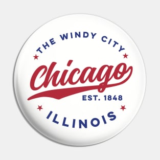 The Windy City Chicago Pin