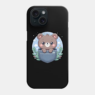 pocket bear Phone Case