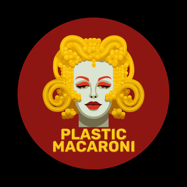 Plastic Macaroni Logo by BoobRoss