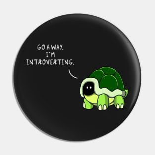 Introverted Turtle Pin