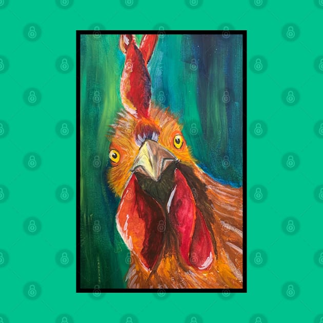 Rooster by Roasted Ficus