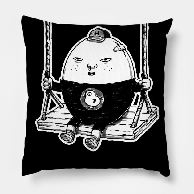 Swing and Frail Pillow by pigboom