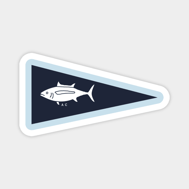 Albacore Club [CHINATOWN] Magnet by visibleotters