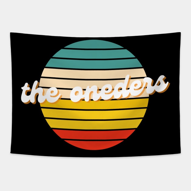 the oneders retro Tapestry by mantaplaaa