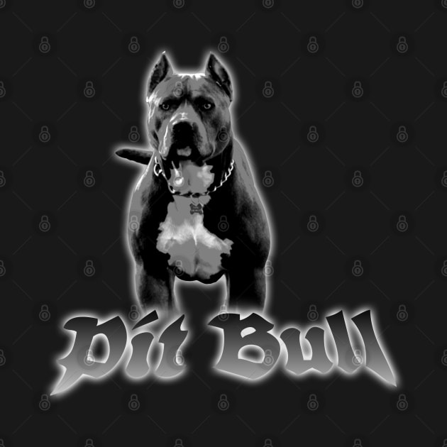 pit bull by hottehue