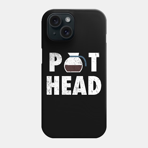 Pot Head Coffee Pot Caffeine Vintage Coffee lovers Phone Case by Bluebird Moon