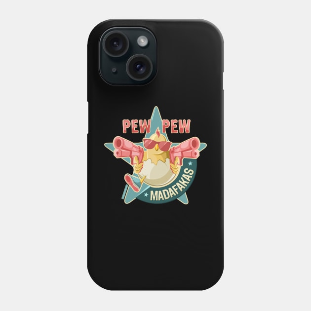 Pew Pew Madafakas! Phone Case by mr.Lenny Loves ...