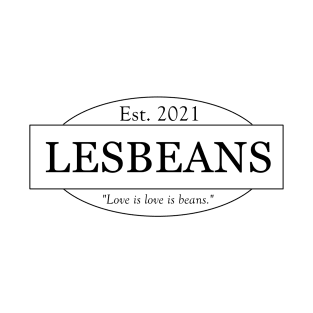 Lesbeans (black) T-Shirt
