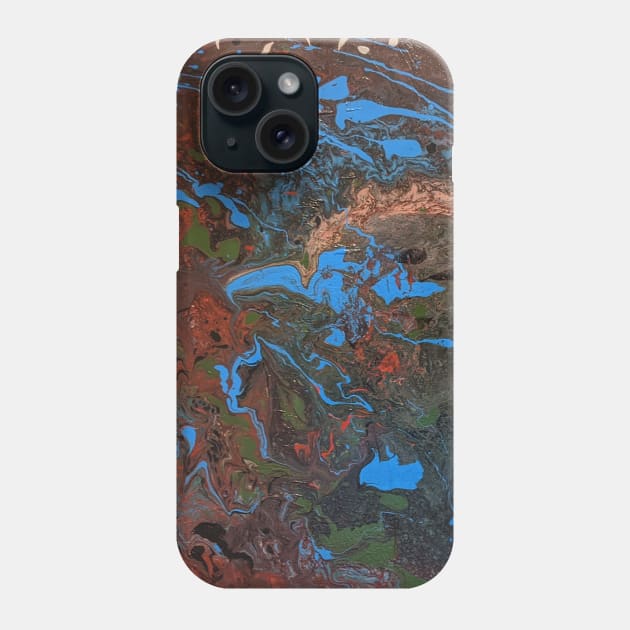 Topography of an Alien World Phone Case by NightserFineArts