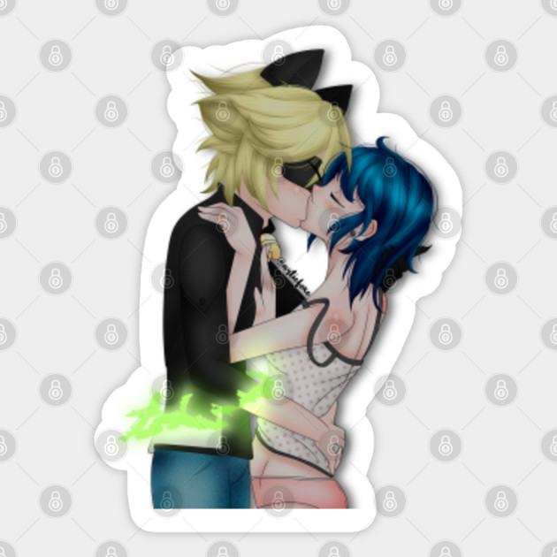 Detransformation Kiss Miraculous Ladybug Sticker Teepublic