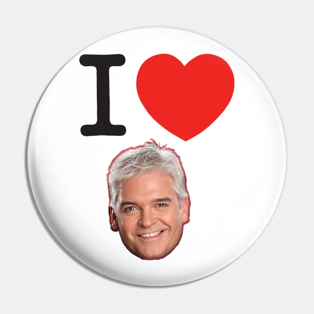 I Heart Phillip Schofield Pin by Therouxgear