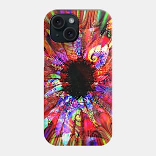 Fractal Daisy Art Phone Case