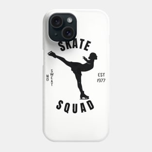 Girls Ice Skate Squad Girls Ice Skating Gift Phone Case