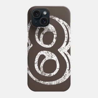 8 Fun Font - Distressed Phone Case