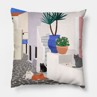 Greek Island Pillow