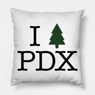 I Love PDX T-Shirt Pillow