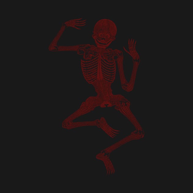 Dancing skeleton by TORVENIUS