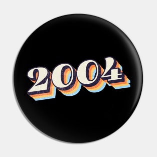 2004 Birthday Year Pin