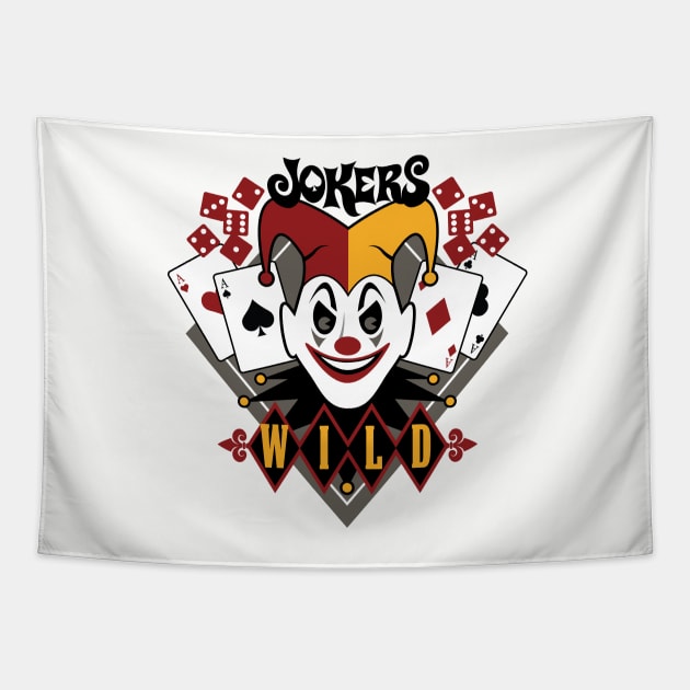 Joker's Wild Tapestry by DesignWise