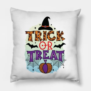 Trick or Treat halloween Pillow