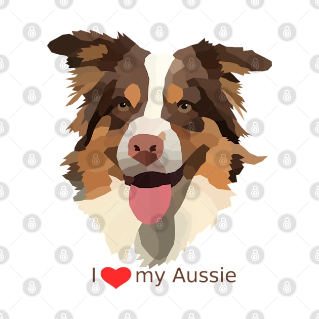 I Love my Aussie by DavidDms