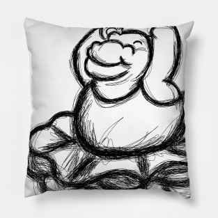 Dancing Hippo Pillow