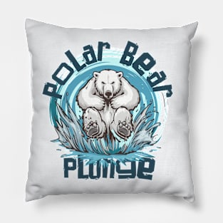 Polar Bear Plunge Day – January Pillow