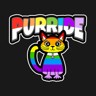 Rainbow Cat Pride T-Shirt