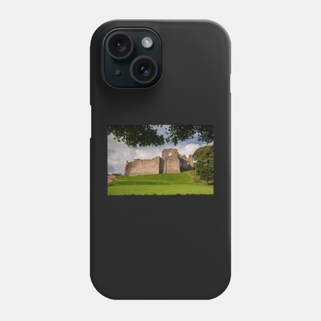 Oystermouth Castle, Mumbles Phone Case by dasantillo