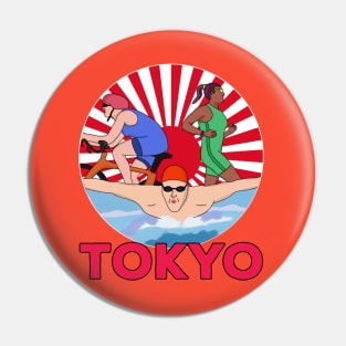 Tokyo Triathlon Pin