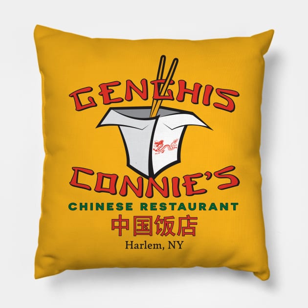 Nerdy Tee - Genghis Connie's Pillow by KennefRiggles