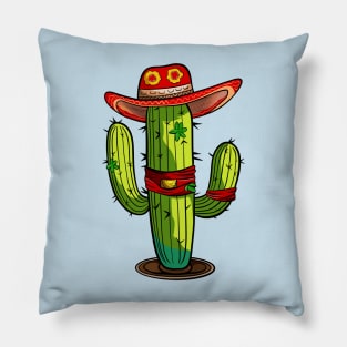 Cowboy Cactus Pillow