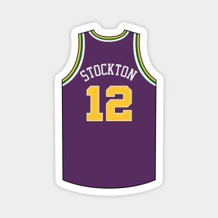 John Stockton Utah Jersey Qiangy Magnet