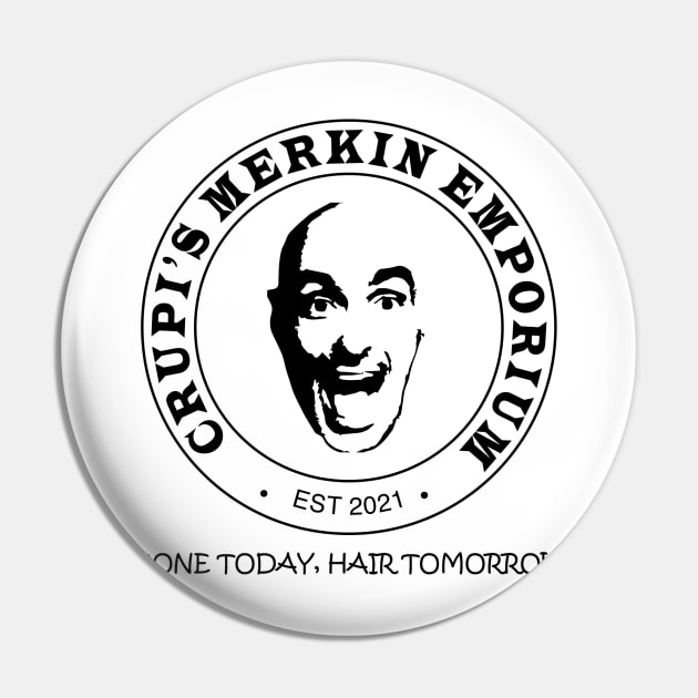 Crupi's Merkin Emporium Pin by woundedduck