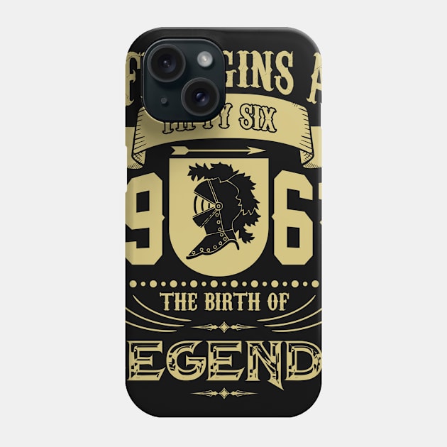 Life begins at 1961 The birth of Legends! Phone Case by variantees